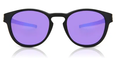 Oakley Oo9265 Latch 926555 Occhiali Da Sole Neri Per Uomo In Gray