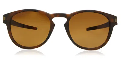 Oakley Oo9265 Latch 926560 Men's Sunglasses Tortoiseshell Size 53 In Brown