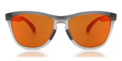 Oakley Oo9284 Frogskins Range 928401 Men's Sunglasses Grey Size 55 In Multi