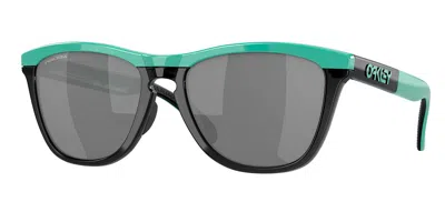 OAKLEY OO9284 FROGSKINS RANGE 928410 MEN'S SUNGLASSES GREEN SIZE 55