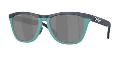 Oakley Oo9284 Frogskins Range 928417 Men's Sunglasses Blue Size 55 In Multi