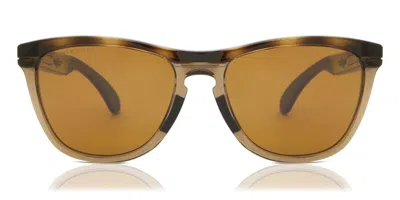 Oakley Oo9284 Frogskins Range Polarized 928407 Men's Sunglasses Brown Size 55 In Multi