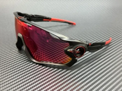 Pre-owned Oakley Oo9290 20 Matte Black Prizm Road 60 Mm Men's Sunglasses