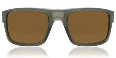 Oakley Oo9367 Drop Point 936719 Occhiali Da Sole Verdi Per Uomo In Brown