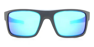 Oakley Oo9367 Drop Point Polarized 936706 Men's Sunglasses Grey Size 60 In Orange