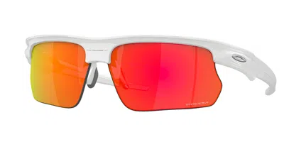 Oakley Oo9400 Bisphaera 940003 Men's Sunglasses White Size 68 In Gray