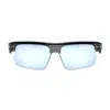 Oakley Oo9400 Bisphaera 940009 Matte Black Sunglasses In Blue