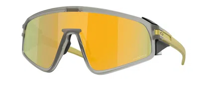 Oakley Oo9404 Latch Panel 940424 Occhiali Da Sole Grigi Per Uomo In Gray