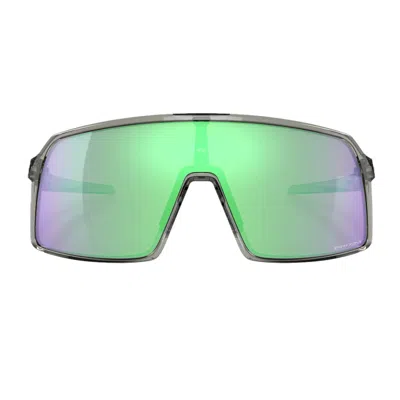 Oakley Sutro Prizm Jade Shield Mens Sunglasses Oo9406 940603 37 In Gray/green Gradient
