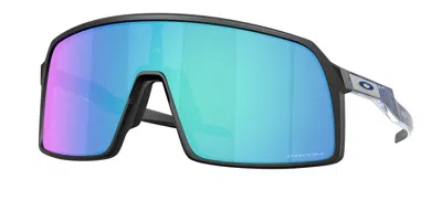 Oakley Oo9406 Sutro 9406c0 Men's Sunglasses Black Size 137 In Blue