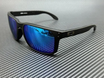Pre-owned Oakley Oo9417 21 Matte Black Prizm Sapphire Polarized Men's 59 Mm Sunglasses In Blue