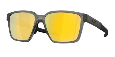 Oakley Oo9430 Actuator Sq Polarized 943009 Men's Sunglasses Green Size 57 In Gray