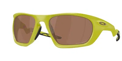 Oakley Oo9431 Lateralis 943117 Occhiali Da Sole Verdi Per Uomo In Metallic