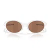 Oakley Oo9438 - Eyejacket Redux 943824 Vapore Opaco Polarizzato Sunglasses In White
