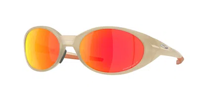 Oakley Oo9438 Eyejacket Redux Polarized 943834 Men's Sunglasses Brown Size 58 In Neutral