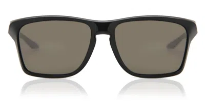 Oakley Oo9448f Sylas Vestibilità Orientale Polarized 944805 Occhiali Da Sole Neri Per Uomo In Brown