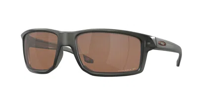 Oakley Oo9449 Gibston Polarized 944924 Men's Sunglasses Grey Size 60 In Purple