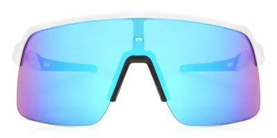 Oakley Oo9463 Sutro Lite 946319 Occhiali Da Sole Bianchi Per Uomo In Blue