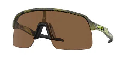 Oakley Oo9463a Sutro Lite Asian Fit 946325 Men's Sunglasses Green Size 139 In Brown