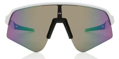 Oakley Oo9465 Sutro Lite Sweep 946504 Men's Sunglasses White Size 139 In Brown