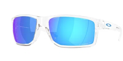 Oakley Oo9470 Gibston Xl Polarized 947005 Men's Sunglasses Clear Size 62 In Blue