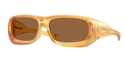 Oakley Oo9494 De Soto 949405 Occhiali Da Sole Gialli Per Uomo In Brown