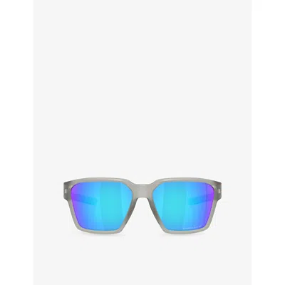 Oakley Oo9497 Square-frame Polycarbonate Sunglasses In Grey