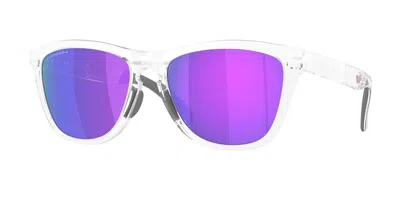 Oakley Oo9503 Frogskins Range Xl 950305 Occhiali Da Sole Chiari Per Uomo In Blue
