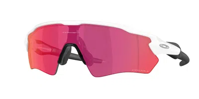Oakley Oo9510 Radar Ev S Path 951002 Men's Sunglasses White Size 131 In Pink