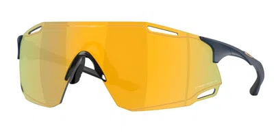 Oakley Cybr Dyno Prizm 24k Shield Unisex Sunglasses Oo9513d 951306 139 In Orange