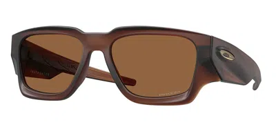 Oakley Oo9514 Instagator 951407 Occhiali Da Sole Marroni Per Uomo In Brown