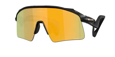 Oakley Oo9519 Stunt Wing 951908 Men's Sunglasses Black Size 141 In Brown