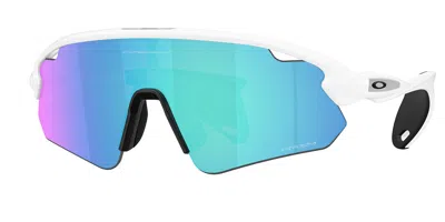 Oakley Oo9525 Stunt Devil Vestibilità Orientale 952502 Occhiali Da Sole Bianchi Per Uomo In Gold