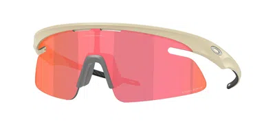 Oakley Oo9527d Rslv Lite Asian Fit 952706 Men's Sunglasses Brown Size 150 In Pink