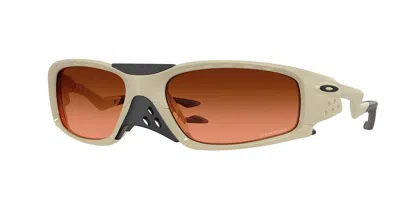 Oakley Oo9529 Plantaris Sq 952903 Men's Sunglasses Brown Size 61