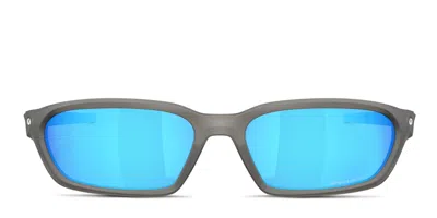Oakley Terraforma Rectangle-frame Sunglasses In Gray