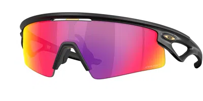 Oakley Oo9531 Sphaera Strike 953102 Occhiali Da Sole Per Uomo In Black