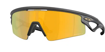 Oakley Oo9531 Sphaera Strike Polarized 953103 Occhiali Da Sole Per Uomo In Yellow