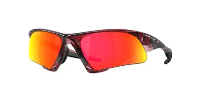 Oakley Oo9532 Suture Jacket 953212 Men's Sunglasses Red Size 64 In Transparent Iron Red