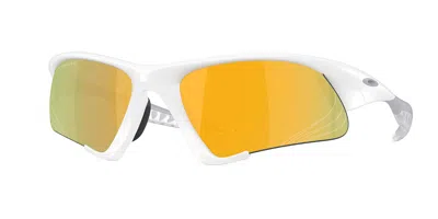 Oakley Oo9532 Suture Jacket Polarized 953203 Men's Sunglasses White Size 64 In Yellow