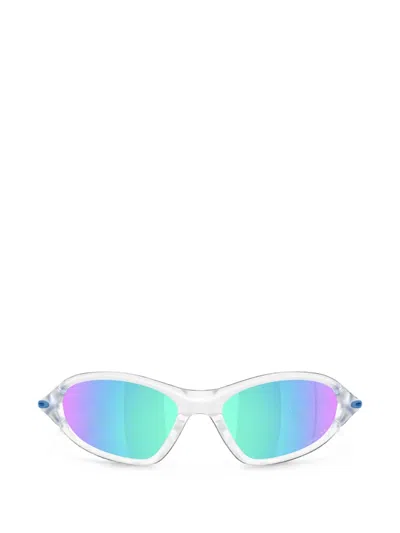 Oakley Portal Jacket® Sunglasses - Color: Matte Clear In Blue