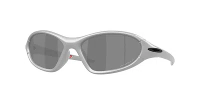 Oakley Oo9536 Portal Jacket Polarized 953610 Men's Sunglasses Silver Size 61 In Gray