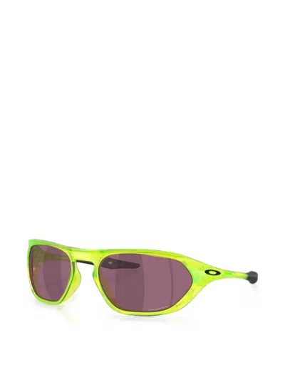 Oakley Oo9537 Cage Jacket 953707 Men's Sunglasses Green Size 61 In Multi