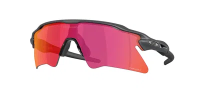 Oakley Oo9541 Radar Ev Heater 954106 Men's Sunglasses Grey Size 137 In Matte Carbon