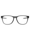 Oakley Geometric Frame Flat Mirror In 817702 Satin Grey Smoke