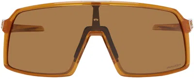 Oakley Orange Sutro Sunglasses In Brown