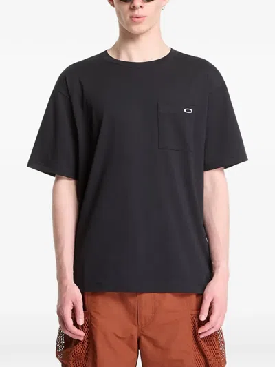 Oakley O-tech Cold Graphic-print T-shirt In Black