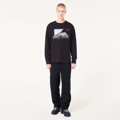 Oakley Outdoor Ls Tee In Black