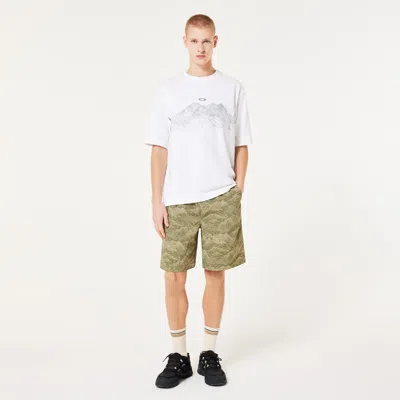Oakley Outdoor Printed Short In Green