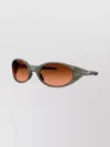 Oakley Oval Frame Sunglasses Tinted Lenses In Black